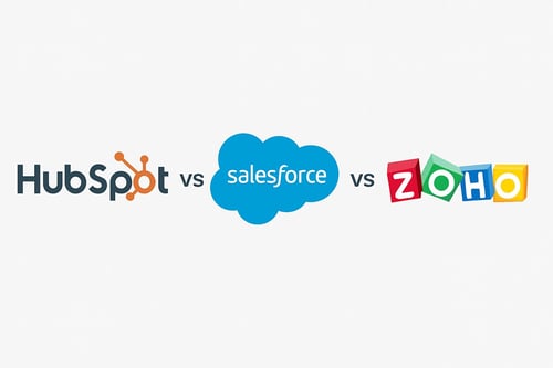 CRM Software Selection: HubSpot vs Salesforce vs Zoho Compared